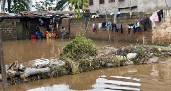 Innondation pluie a Kinshasa