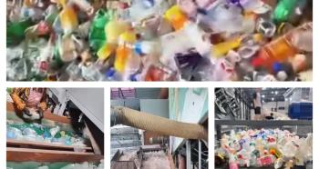 Recyclage bouteilles en plastique